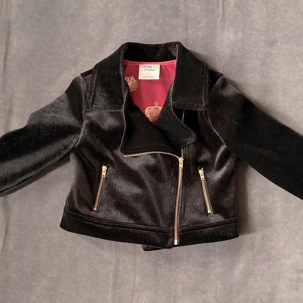 Girl’s 4T Biker Jacket